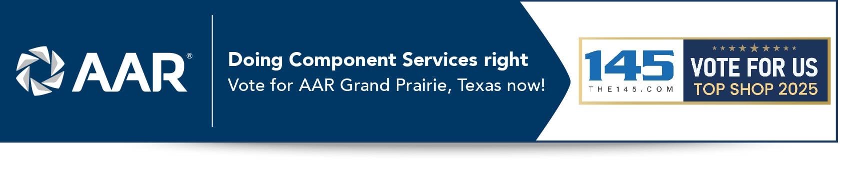 Vote for Component Services - Grand Prairie as Your Top Shop