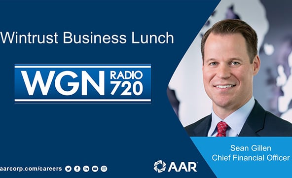 Sean Gillen featured on Wintrust Business lunch